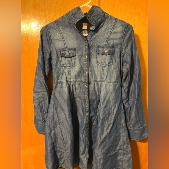 Justice Other - Justice Denim Button Down Dress